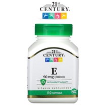 21세기센트리 비타민 E 90mg 200IU 소프트젤 110정 토코페롤 토코페릴 이