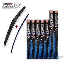 캐프 뷰맥스 플러스 레볼루션 RX 자동차 와이퍼 1P 관절 하이브리드 프리미엄 리필고무증정, 350mm