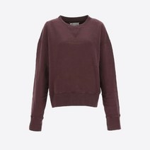 기타 [명품]여성 마르지엘라 22FW 리버스로고 버건디 맨투맨 S51..