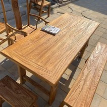 고제 고재테이블 고재상판 통원목식탁 카페테이블 느릅나무 고풍 맞춤형 오래된 느릅나무 도어 패널 티 테이블 수조 오래된 도어 패널 단단한 복고풍 풍화 통나무 오래된 나무 보드 오래된 도어 패널 테이블 사용자 정의, 모으다, 브래킷 구조, 옷자락 인상 테이블 120×70×75 배송무료 료