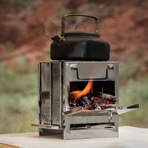 접이식 사각난로 소형 대형 특대형 휴대용 조립식난로 불멍 장작 가스 캠핑 BBQ 그릴 야외용 야외난로