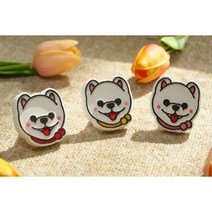 곰돌이포메 석고방향제, 차량용O, 일랑일랑