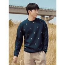 탑텐 남성 소프트터치 패턴 텍스쳐드 풀오버 MSC4ER1902 (22 F/W)