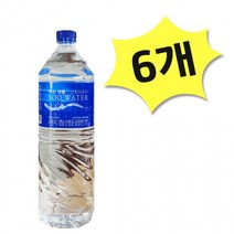 SOO X 먹는샘물 WATER 미네랄워터 생수 지리산 수워터 생수2리터 6개 생수배달 지리산 2L 유라벨, 상세페이지 참조