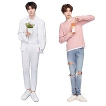 웨딩 등신대 미니 대두스탠딩 결혼식 사진 포토테이블 감사문구 다용도 연예인 팬카페 팬사인 등신대, 160~169cm