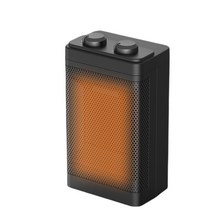 ANKRIC 테이블 PTC 온풍기 전기식 탁상용 온풍기 1500W, 기계 모드