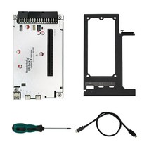 노트북외장그래픽카드 Thunderbolt-GPU PCIe 16X 비디오 카드 독 노트북 외부 그래픽 맥북 PD 40Gbps 썬더, 01 as shown