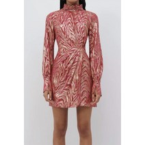 Jonathan Simkhai 조나단 심카이 Halen 미니 원피스 In Bougainvillea Metallic Moire 230655