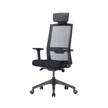 듀오백 Q7 05HLDA-C 메쉬의자 사무용의자 컴퓨터의자, 레드