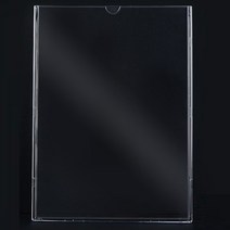 사업자등록증꽂이 부착식 상장 투명 액자 a4 사이즈 부동산 창문 서류 문서 꽂이 아크릴, 제품선택, 세로