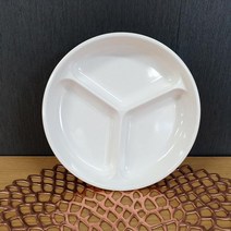 원형 3절나눔접시 대, 상세페이지 참조