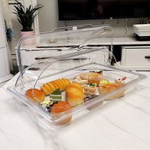 아크릴 빵 케이크 수납 푸드 커버 케이스 보관 박스 함, 옵션20