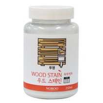 우드스테인 월넛 수성스테인 불투명 투명 원목바니쉬 나무페인트 목재페인트 소량 250ml, 다크월넛