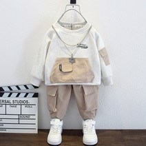 봄 가을 남아 캐주얼 상하복 형제룩 키즈 상하복