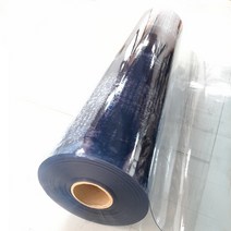 (청투명2mm/폭90cm/길이5m Roll) PVC연질비닐 두꺼운 아스테이지 베드커버 바닥보호 책상식탁 투명매트