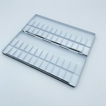 흥일 알루미늄 철제 수채화 검정 파렛트 팔레트 52칸