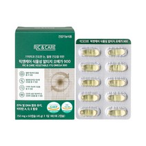 릭앤케어 식물성 알티지 오메가 900, 단품, 1개