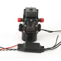 초고압 다이아후렘 입형 다단 배수 펌프 양수기 4인치 3인치 2인치 농업 식물 보호, 12s 워터 펌프 + 12s ESC