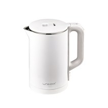 스테인리스 가벼운 무선 전기포트 초고속가열, 매트화이트 2L