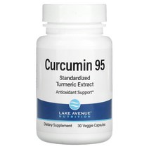 Lake Avenue Nutrition 커큐민 95 500mg 베지 캡슐 30정 102962