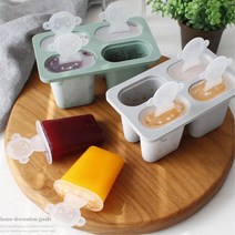 블루베리용 요거트용 실리콘샤베트몰드 만들기놀이