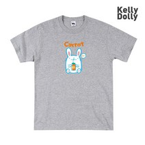 KellyDolly 브랜드 고양이&토끼 5종 남자 여성 면 반팔티