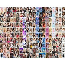 IVE 100장200장 (아이브) 굿즈 아이돌 굿즈 폴쿠 포쿠 카드 포토 카드 싱글 앨범 일레븐 러브 다이브 엘범, 100장