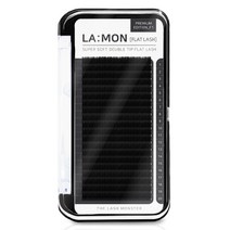 래쉬몬스터 슈퍼 소프트 더블팁 플랫래쉬 20줄 블랙, D 0.20 13mm, 1개