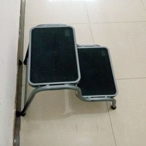 카라반 발판 튼튼한 계단 캠핑카 트레일러 2단, 2단계-높이 40cm
