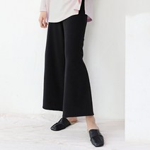 디게로 임산부 기모 통바지 와이드팬츠
