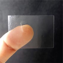 직 사각 투명 무지 봉인 스티커 라벨 보호 마감 봉인지 봉인씰 10x20 에서 60x90 까지 크기선택, 10x20_180개 (180개붙음x1장)