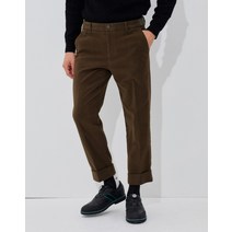 22FW [단독특가][PREMIUM TEXTURE]카키 기모 면 트윌 팬츠 HUPA2D762K2