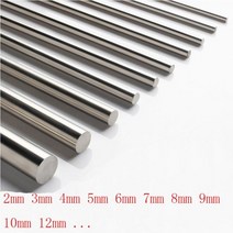 기계 부속 자재 베어링 스쿠류 커넥터 볼 밸브 샤프트 304 스테인레스 스틸로드 직경 4mm-18mm 선형 미터 라운드로드 접지 막대 100 200 300 400 500mm 600, 28mm, 300mm