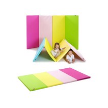 PGM*^몰플리카 체육매트 4단 접이 대 후르츠 방염 항균 아기 놀이방폴더 접이식 방식^^췤pgm, a^^옵션없슴