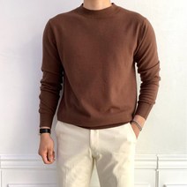 [도보크] 부드러운 남자 캐시미어 라운드 니트 티셔츠 16컬러