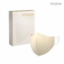 닥터퓨리 비코 파스텔 마스크 30매 크림 베이지 중형, 단품, 단품