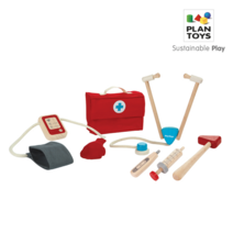 플랜토이즈 플랜토이즈 원목장난감 역할놀이 닥터세트 3451, free, one color