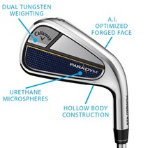 캘러웨이 남성 패러다임 아이언 140914, 오른쪽, #4-PW, AW, P13 + Regular