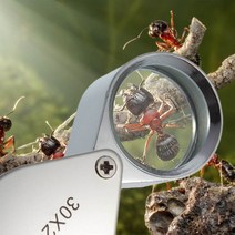 루페 루뻬핫미니 30X 유리 확대 돋보기 보석상 눈 루페 루프 30*21mm 삼중, 01 10X