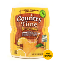 컨츄리타임 레몬에이드 믹스, 25개, 1통, 538g