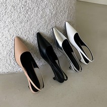 민샵 라메브 스틸레토 슬링백 미들힐 봄신상
