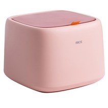 블루선 반려동물 사료보관통 + 계량컵, 10kg, 핑크