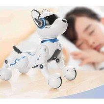 지능형 반려 인공지능로봇 미래형 강아지 14세미만, 지능형 로봇 개 버튼 + 탱그램 배터리 2세트