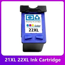 컴퓨터 21 22 XL 호환 HP 21XL 22XL HP21 Deskjet F2180 F2280 F4180 F2200 F380 380 프린터, [01] 1Pcs color