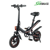 운동용 출퇴근용 배달용 전기자전거 접이식 가성비 전기바이크 350w ebike 접는 12 인치 36v 7.5ah 40km 범위 멀티 모드 36v, 협력사, 블랙 36v 7.5ah 350w