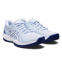 아식스 솔루션 스위프트 FF OC 여성 테니스화 클레이 코트 1042A199 스카이 블루