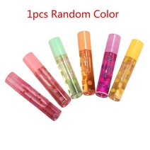 자연 온도 변화 컬러 피치 젤리 립스틱 지속적인 보습 달콤하고 귀여운 입술 영양 랜덤 TSLM1, 한개옵션1, 01 1pc random color