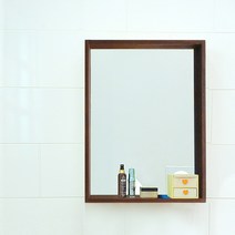 디아로마 프리미엄 원목 기본형 욕실거울_45, 엔틱, 1