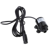 수중모터펌프 가압펌프 물 모터 수압 물빼는 펌프 200L/H DC 12V 물 펌프 태양 전원 뜨거운 순환 브러시 모, 한개옵션0