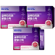 한국바이오셀 글루타치온 분말 스틱, 3개, 30포